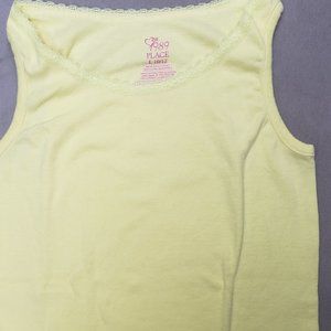 1989 Place Girls Tanks 100% Cotton   Set of Two  Size 10/12